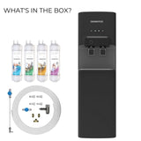 Drinkpod 5000 Pro Series - XL Large Capacity Bottleless Purification Water Cooler With Extra Set of Filters by Drinkpod