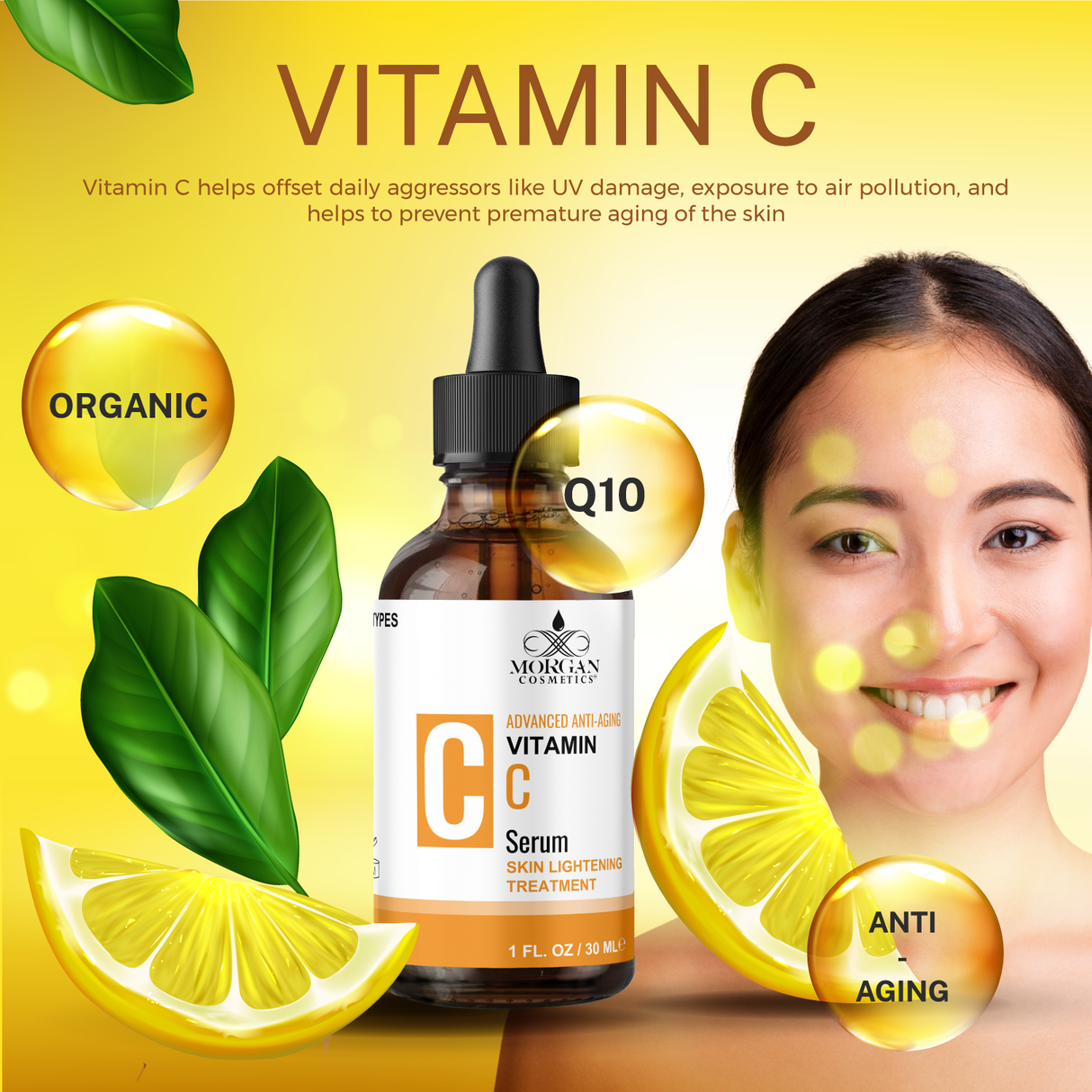 Vitamin C Serum 1 oz by Morgan Cosmetics