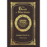 Large Print - The Book of Mormon, Volume 1 of 3 - Grand Type Collector's Edition - Matte Hardcover with Dust Jacket