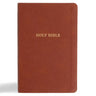 KJV Thinline Bible, Burnt Sienna Leathertouch