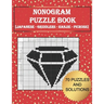 Tittle: Nonogram Puzzle Book: [ Japanese - Griddlers - Hanjie - Picross ] 70 Puzzles And Solutions
