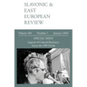 Slavonic & East European Review (104.1) 2026: Legacies of Cultural Resistance Across the 1989 Divide