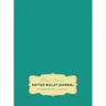 Large 8.5 x 11 Dotted Bullet Journal (Teal #7) Hardcover - 245 Numbered Pages