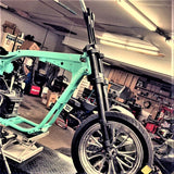 50-54 2-inch drop Triple-Trees for Harley Dyna/FXR style frames by GeezerEngineering LLC