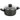 Ornella Alu. Casserole 24X12.5Cm