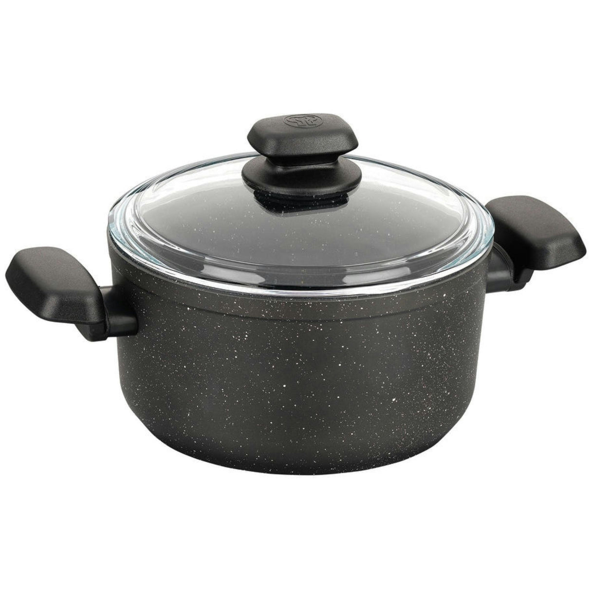 Korkmaz Ornella Alu. Casserole 24X12.5Cm - Black