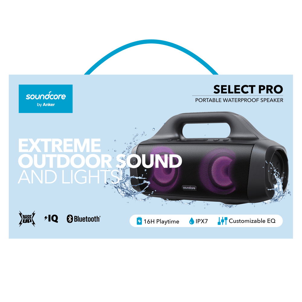 Soundcore Select Pro Bluetooth Speaker Black by Soundcore