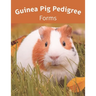 Guinea Pig Pedigree Forms: Keep Records of your Herd's Bloodlines with 40 Easy-to-Use Three Generation Cavy Pedigree Templates: Just Fill in the