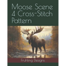 Moose Scene 4 Cross-Stitch Pattern