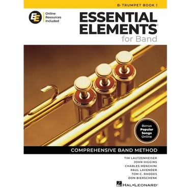 Essential Elements for Band BB Trumpet Book 1 with Eei Online Resources Trumpet Method Book and Sheet Music for Students and Teachers Band Method Song