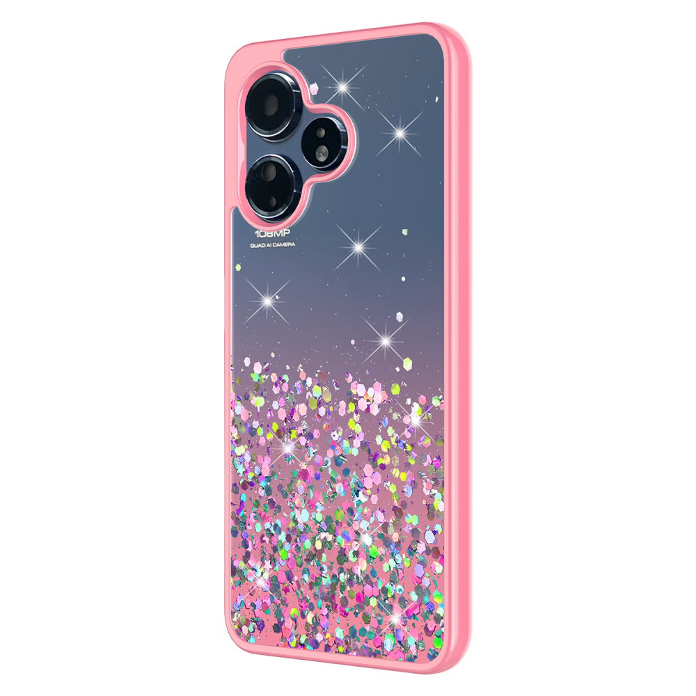 AMPD TPU / Acrylic Glitter Insert Case for Celero 3 Plus by AMPD