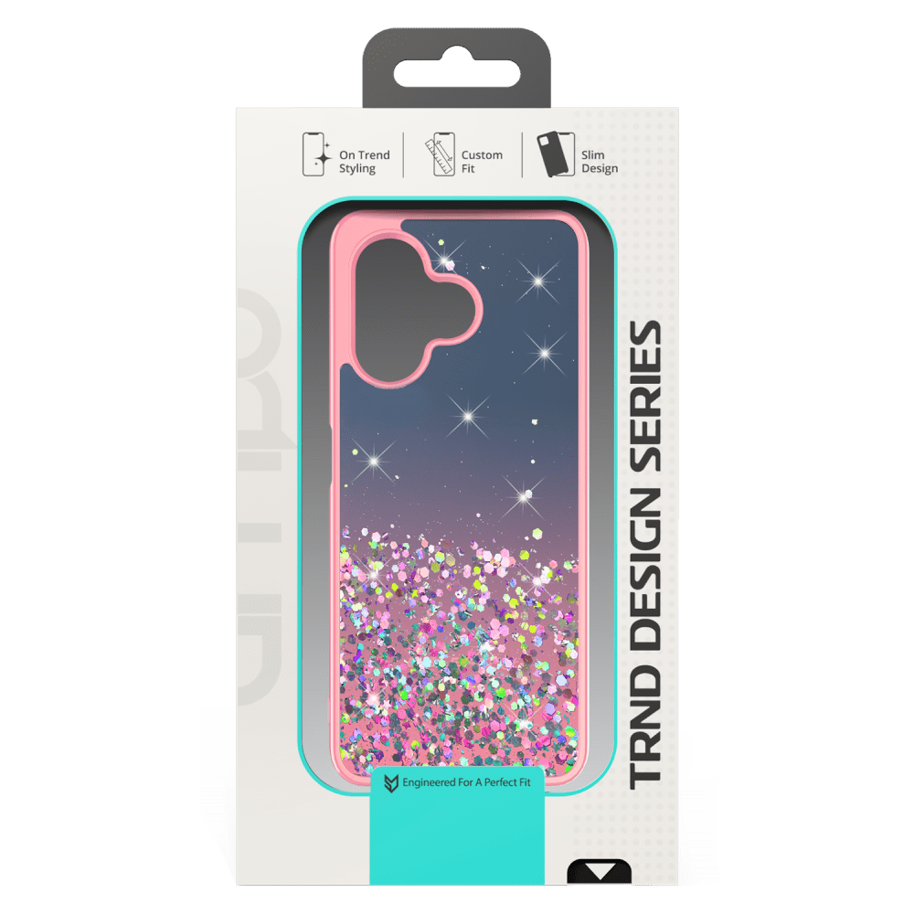 AMPD TPU / Acrylic Glitter Insert Case for Celero 3 Plus by AMPD