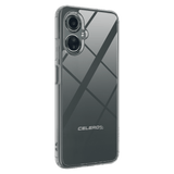 AMPD TPU / Acrylic Crystal Clear Case with Black Bumper for Celero 5G (Gen 3) by AMPD