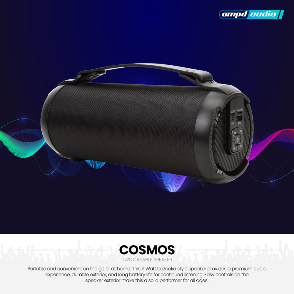 AMPD Cosmos Bluetooth Speaker 9W by AMPD