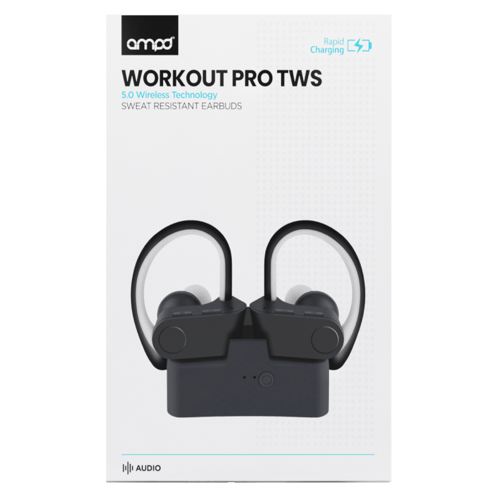 AMPD Active 5.0 Sport-Fit True Wireless Bluetooth In Ear Headphones by AMPD