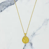 Feminine Coined Necklace by Ellisonyoung.com