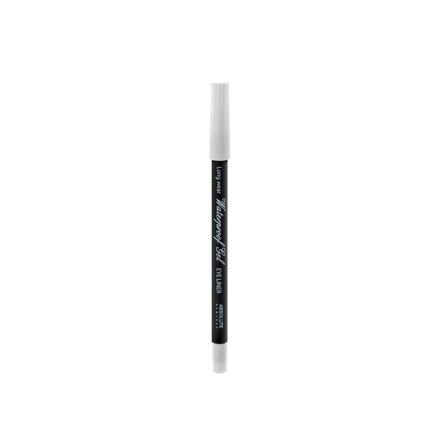 ABSOLUTE Waterproof Gel Eye & Lip Liner - White