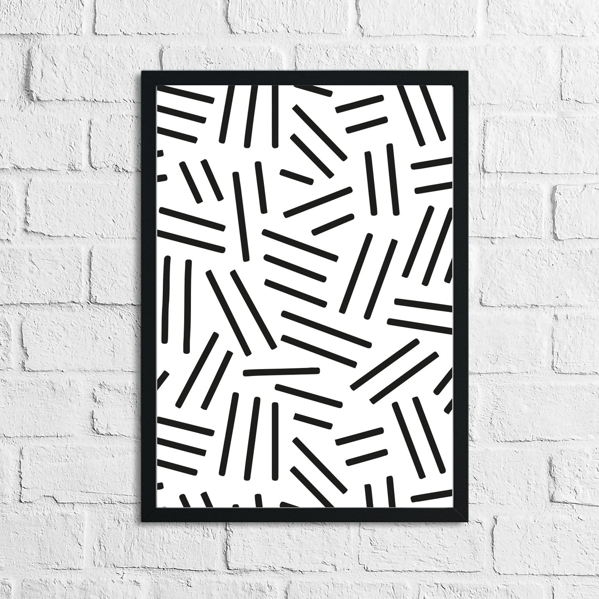 Abstract 2 Simple Line Bedroom Home Wall Decor Print by WinsterCreations™ Official Store