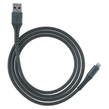 Ventev Chargesync Alloy USB A to Apple Lightning Cable 10ft by Ventev