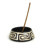 Ceramic Burner for Stick and Cone Incense - 4.5" by OMSutra