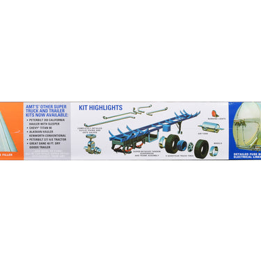 Skill 3 Model Kit Fruehauf Tanker Trailer "Gulf Oil" 1/25 Scale Model by AMT