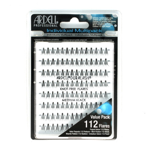 ARDELL Professional Individual Multipack Knot-Free Flares - Medium Black