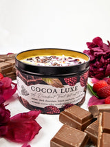 COCOA LUXE Chocolate Raspberry Candle by Ash & Rose