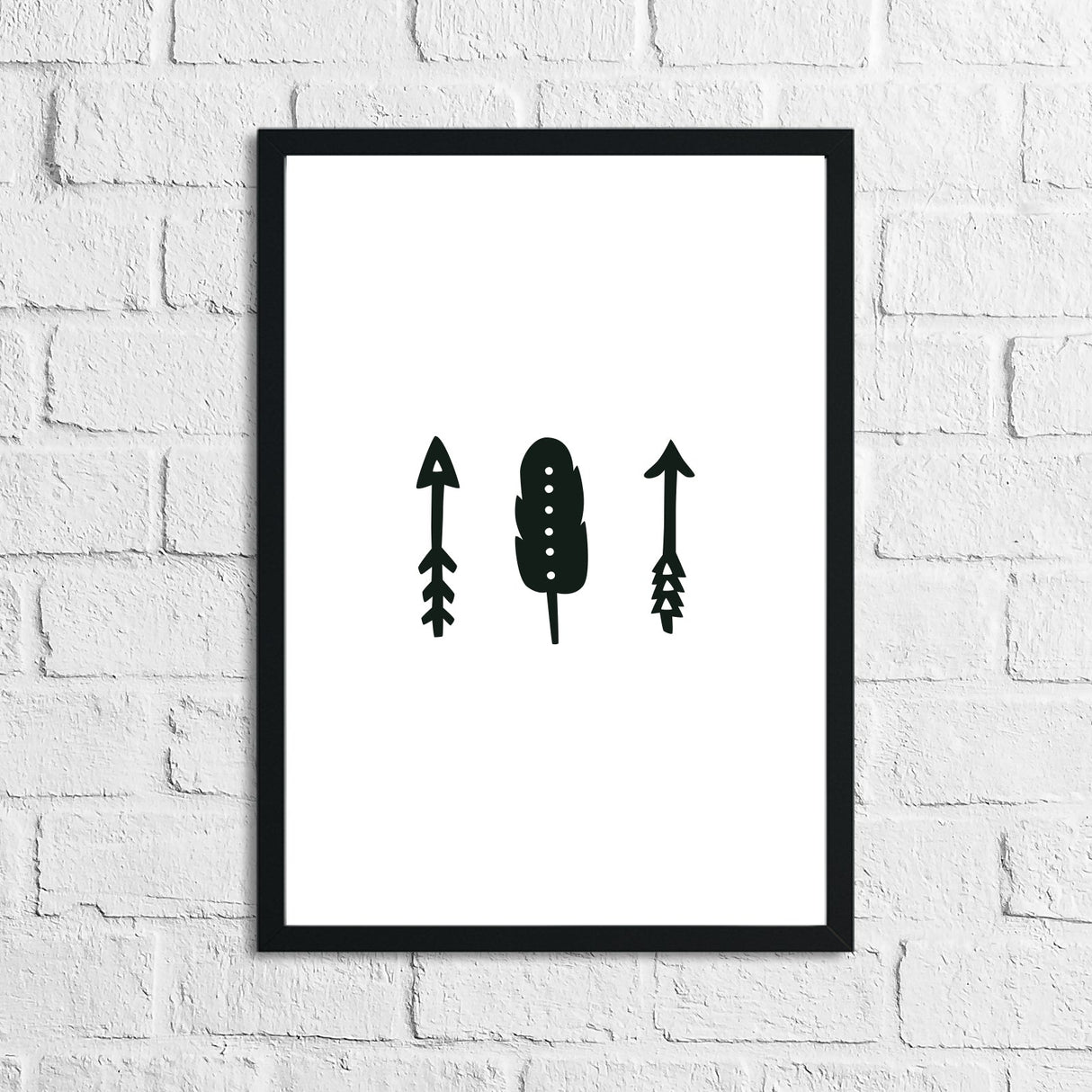 Scandinavian Arrows Children's Nursery Bedroom Wall Decor Print by WinsterCreations™ Official Store