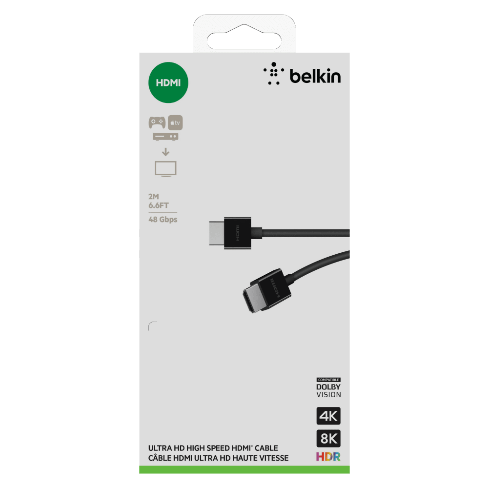 Belkin Boost Charge HDMI Audio/Video Monitor Cable 6.56in by Belkin