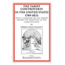 The Tariff Controversy in the United States 1789-1833: With a Summary of the Period Before the Adoption of the Constitution
