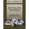 Bayless (David) V. Martine (Floyd) U.S. Supreme Court Transcript of Record with Supporting Pleadings