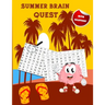 Summer Brain Quest: amazing wordsearch puzzle books ( with solutions )