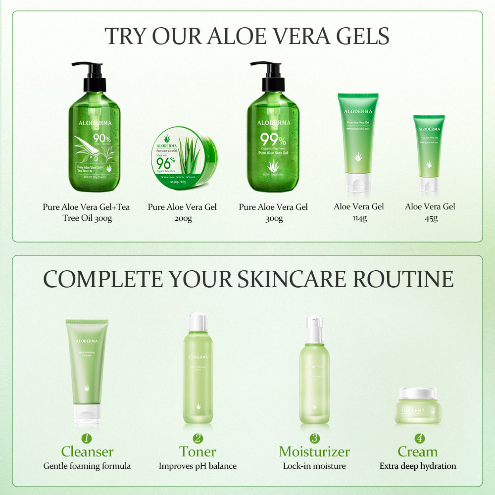 Pure Aloe Vera Gel by ALODERMA