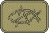 AnarchoChristian Morale Patch by Proud Libertarian