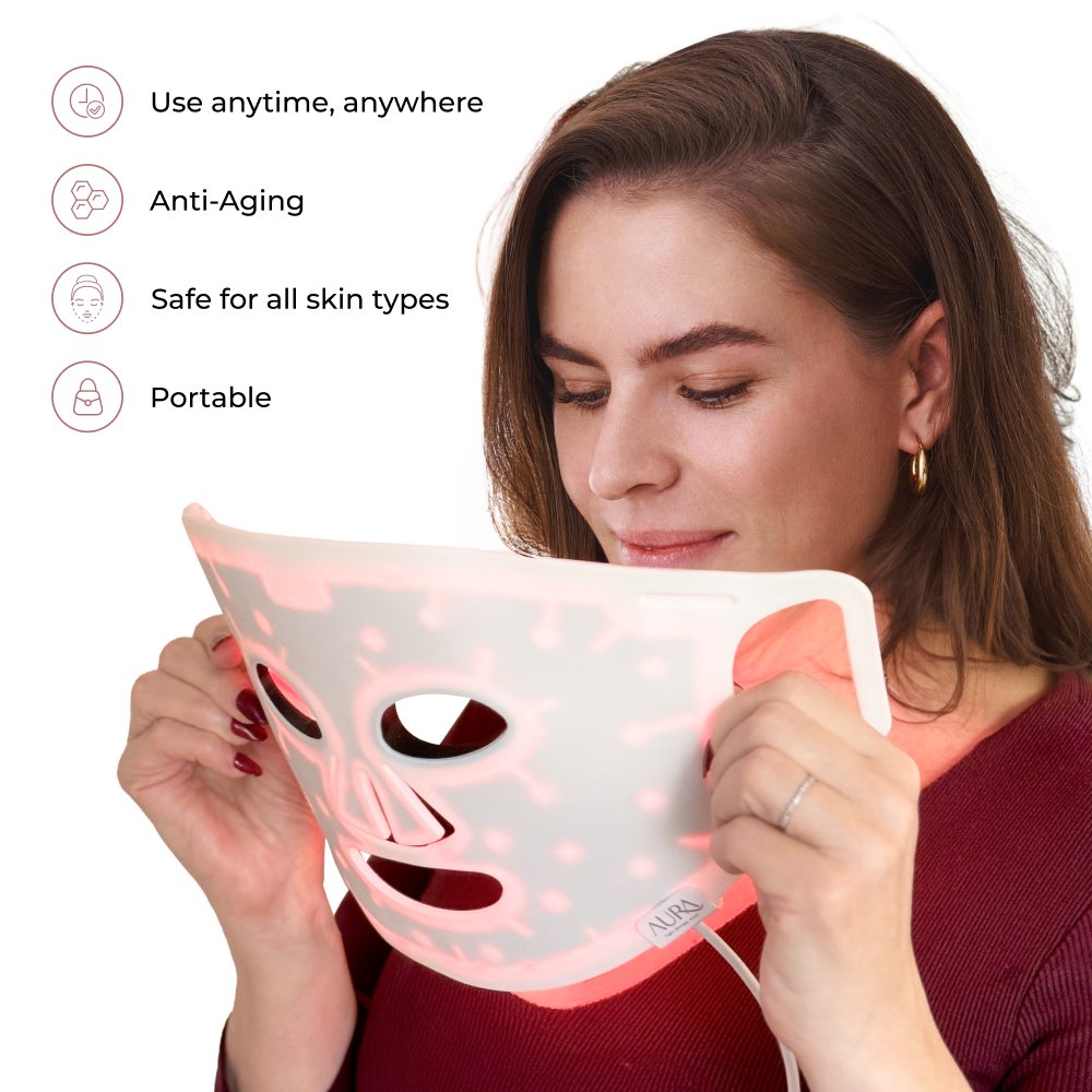 Aura Plus Light Therapy Mask by ARAL Beauty