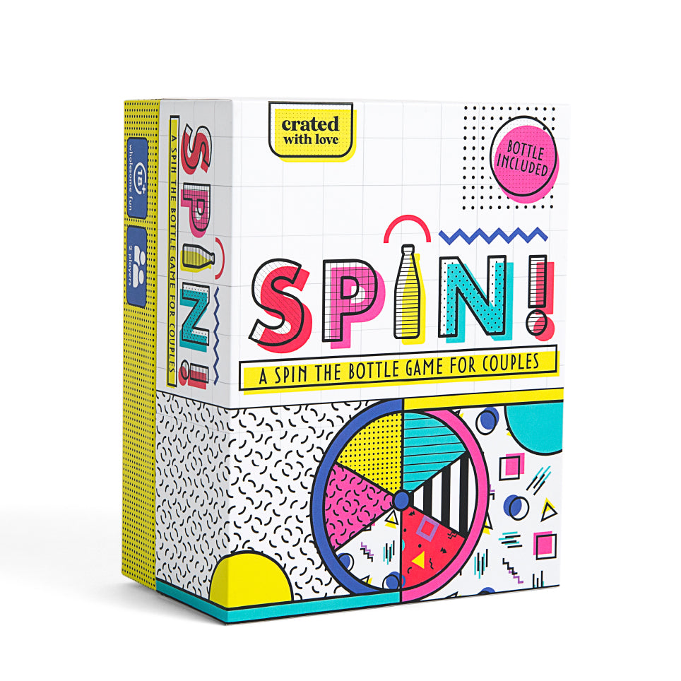 SPIN! A Spin the Bottle Game for Couples by Crated with Love