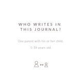 Our Parent + Child Connection Journal: Spark Creativity, Start Conversations (Dusty Blue) by Promptly Journals