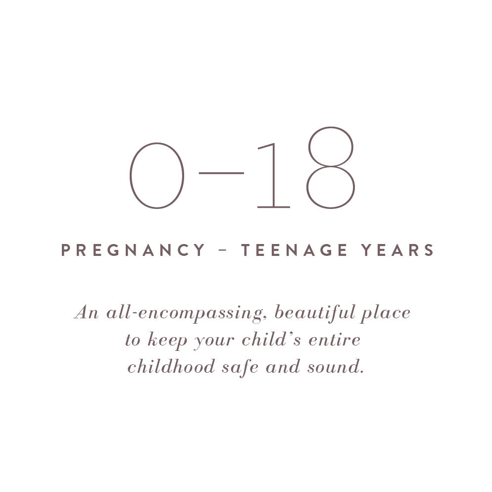 A Complete Childhood History: From Pregnancy to 18 Years Old (Cloud Pink, Leatherette) by Promptly Journals