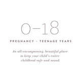 A Complete Childhood History: From Pregnancy to 18 Years Old (Dusty Blue, Leatherette) by Promptly Journals