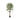 Artificial Ficus Tree Tall Faux Indoor Plant with 1008 Leaves Nursery Pot and Dried Moss