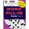 WORD FILL-IN Puzzle Book 2