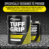 Tuff Grip or Tuff Grip Extreme - Aggressive Traction Non-Skid Floor Paint by SlipDoctors