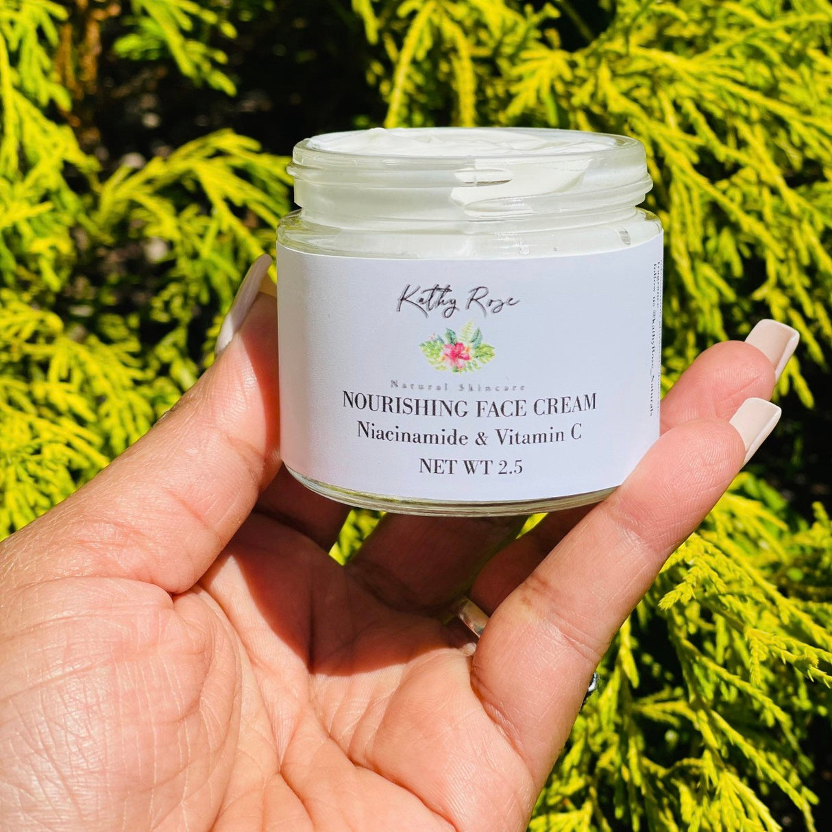 Niacinamide & Vitamin C Face Cream by KathyRoseNaturals