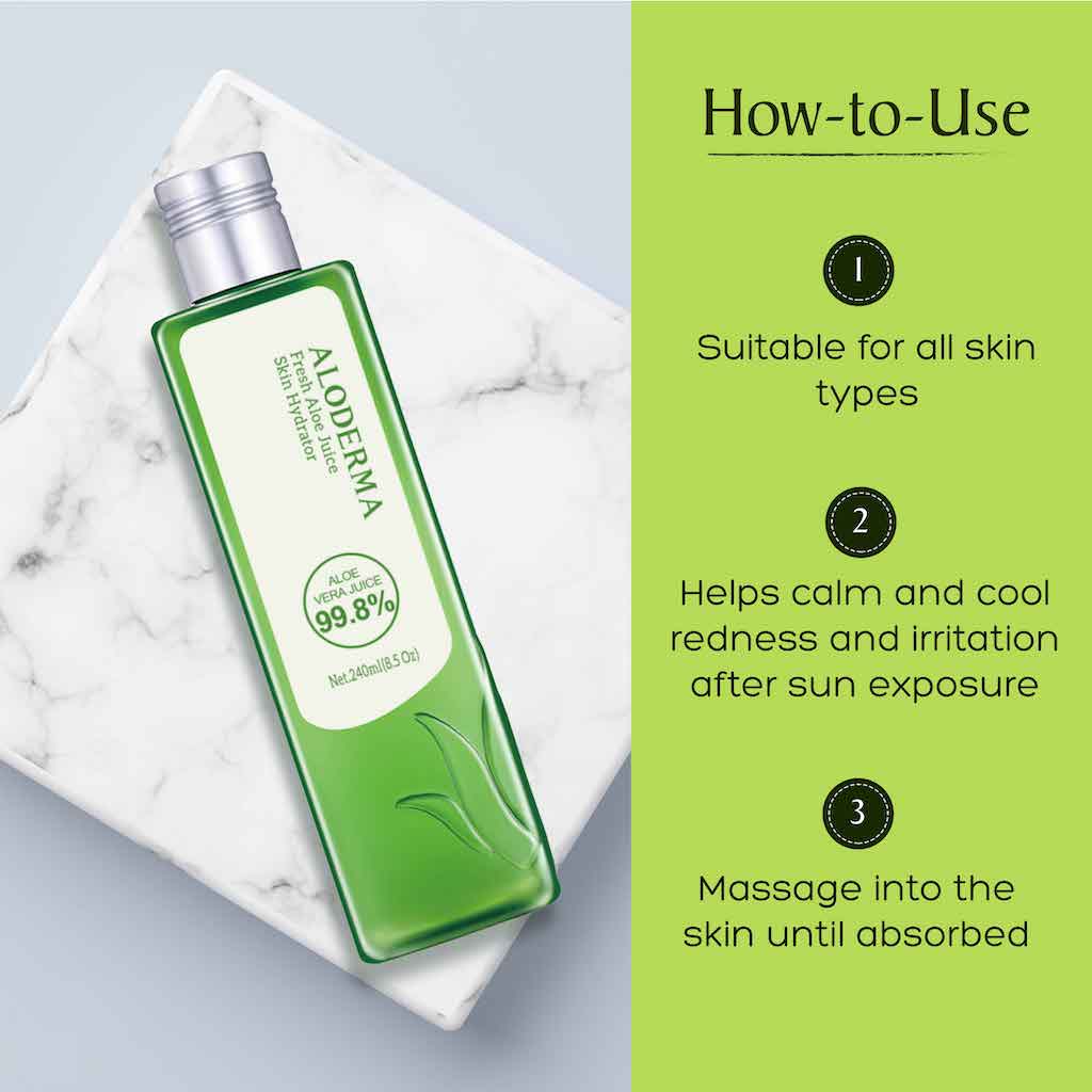 ALODERMA Aloe Vera Skin Hydrator by AloeCure