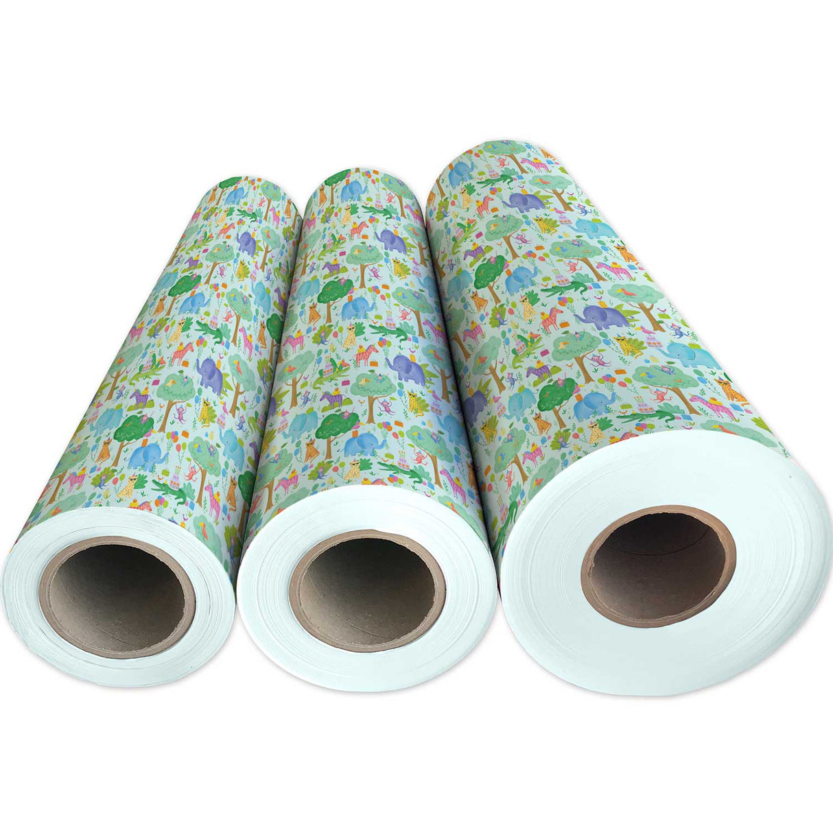 Jungle Party Birthday Gift Wrap by Present Paper