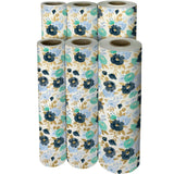 Fresh Flowers Floral Gift Wrap by Present Paper