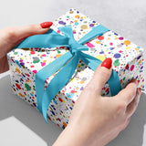 Paint Splatter Gift Wrap by Present Paper