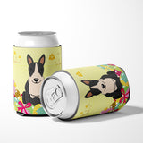 Easter Eggs Bull Terrier Black White Can or Bottle Hugger BB6133CC by Caroline's Treasures