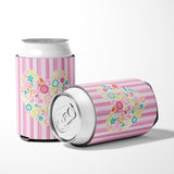 Flowered Heart Can or Bottle Hugger BB6937CC by Caroline's Treasures