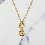 Modern Classic Initial Necklace by Ellisonyoung.com